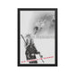 Switzerland in Snow, 1935. Designed by Herbert Matter. Framed Vintage Travel Poster Vintage Travel Poster Design Reklama