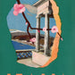 Ancient Ruins - Travel in Italy, 1936. Unframed Vintage Travel Poster Vintage Travel Poster Design Reklama