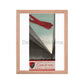 Aviolinee Italiane S.A. Italian Airlines, circa 1933, Framed Vintage Travel Poster Vintage Travel Poster Design Reklama