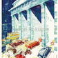 Berlin, Germany. Brandenburg Gate, 1936. Framed Vintage Travel Poster Vintage Travel Poster Design Reklama