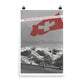 Holidays in Switzerland, 1939. Designed by Herbert Matter. Unframed Vintage Travel Poster copy Vintage Travel Poster Design Reklama