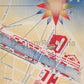 International Exposition Paris, France, 1937. (Paris World's Fair). Framed Vintage Travel Poster Vintage Travel Poster Design Reklama