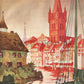 Koenigsberg, Germany, 1934. Unframed Vintage Travel Poster Vintage Travel Poster Design Reklama