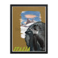 Mountain Hiking - Travel in Italy, 1937. Framed Vintage Travel Poster Vintage Travel Poster Design Reklama