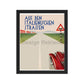 On the Italian Roads, 1935. Framed Vintage Travel Poster Vintage Travel Poster Design Reklama