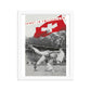 Sport in Switzerland, 1939. Designed by Herbert Matter. Framed Vintage Travel Poster Vintage Travel Poster Design Reklama