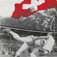Sport in Switzerland, 1939. Designed by Herbert Matter. Unframed Vintage Travel Poster Vintage Travel Poster Design Reklama
