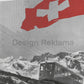 Switzerland for Vacations, 1939. Designed by Herbert Matter. Unframed Vintage Travel Poster Vintage Travel Poster Design Reklama
