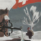 Switzerland in Winter, 1943. Unframed Vintage Travel Poster Vintage Travel Poster Design Reklama