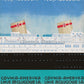 The Motor Ship Piłsudski of the Gdynia America Shipping Line, 1934. Framed Vintage Travel Poster Vintage Travel Poster Design Reklama