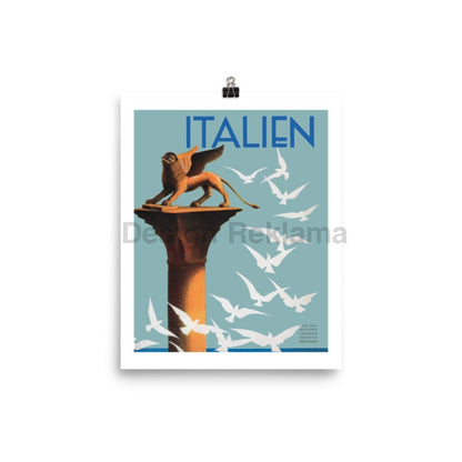 Venice, Italy circa 1935. Unframed Vintage Travel Poster Vintage Travel Poster Design Reklama