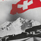 Across Switzerland by Auto, 1939. Designed by Herbert Matter. Framed Vintage Travel Poster Vintage Travel Poster Design Reklama