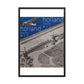Holland From the Air, KLM Airlines 1934, Framed Vintage Travel Poster Vintage Travel Poster Design Reklama