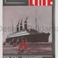 Red Star Line New York Southampton Havre Antwerp, 1934. Unframed Vintage Travel Poster Vintage Travel Poster Design Reklama